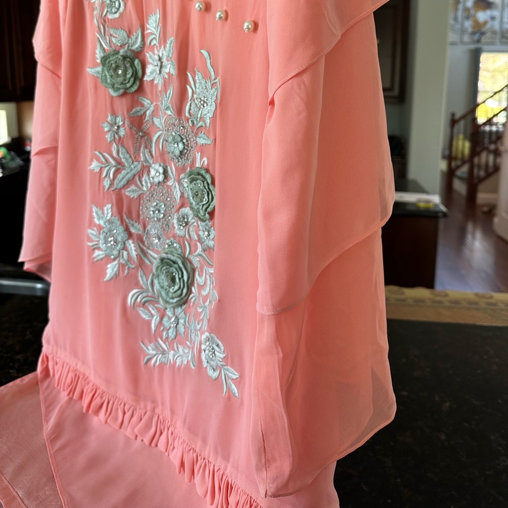 Chiffon kurta Pakistani outfit brand new 3pcs
